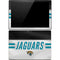 NFL Jacksonville Jaguars White Striped Surface Pro 4 Skin